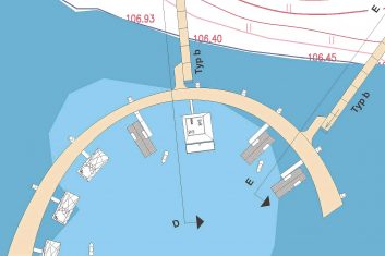 Jinhai-Lake China, Site development for floating houses